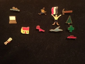 (Juego de 13) PINES DE ACTIVIDAD DE AVANCE BOY CUB SCOUT WEBELOS - BSA - Imagen 1 de 1