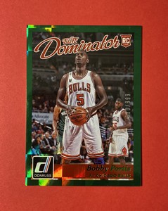 Bobby Portis RC /999 Green Cube 2015 Donruss A0193