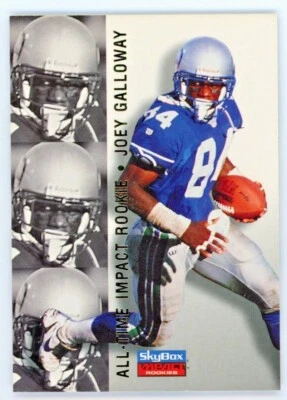 1996 Skybox Impact Rookies Joey Galloway Card #82 Football - Image 1 of 4