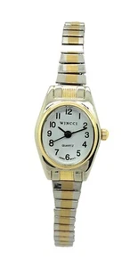 Wincci Ladies Small Oval Stretch Elastic Band Analog Quartz Fashion Watch - Picture 1 of 16
