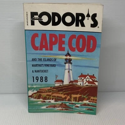 Fodors-Cape Cod 1988 by Fodor's Travel Publications (Paperback Book) Travel - Image 1 of 4