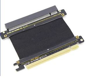 Adaptador de longitud de línea 5 cm x 16 PCI-E 16x a 16x cable de extensión de tarjeta de video y protector - Imagen 1 de 1