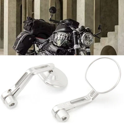 For BMW R9T Urban G/S/Scrambler/Pure Motorcycle CNC Rearview Bar End Mirrors - Image 1 of 4