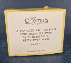 SKIN CHEMISTS Anti-Ageing Epidermal Growth Factor Cell Regrowth Mask 50ml - NEW - Picture 1 of 2