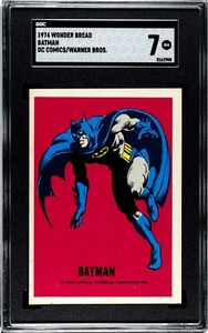 1974 National Periodical Wonder Bread DC Comics The Batman SGC 7 - Picture 1 of 2