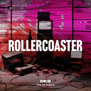 K-POP DKB 1st Single Album [Rollercoaster] CD+Booklet+Photocard+Polaroid Photo - Imagen 1 de 12