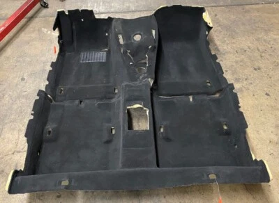 ALFOMBRA SUELO NEGRA CONVERTIBLE BMW E46 M3 330CI 325CI Foto 1 de 3