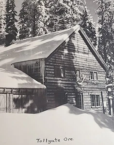 RPPC OREGON HUNTERS INN MAUTGATE 1940er UMATILLA COUNTY ODER ECHTFOTO POSTKARTE G2 - Bild 1 von 3