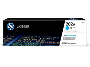 Genuine HP 202A CF501A Cyan Toner Cartridge 1,300 Pages - Picture 1 of 1