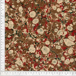 Hand Marbled Paper for Bookbinding, Long Grain 60x86cm 24x34in Series f768 - Picture 1 of 1