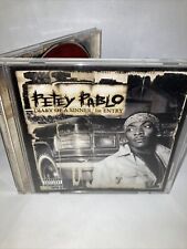 Diary of a Sinner: 1st Entry (PARENTAL ADVISORY) by Petey Pablo (CD) GUARANTEED