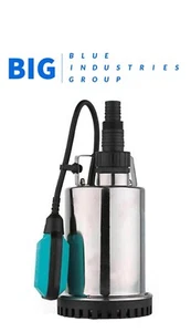 230v Stainless Steel 900w Sumbersible Pump with Floatswitch - BIG - Picture 1 of 2