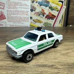 Lesney Matchbox Superfast Mercedes 450 SEL Polizei Car No.56 - Picture 1 of 15