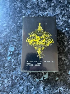 Keith Richards Main Offender / Winos Live In London '92 Double Cassette Tape NEW - Picture 1 of 4