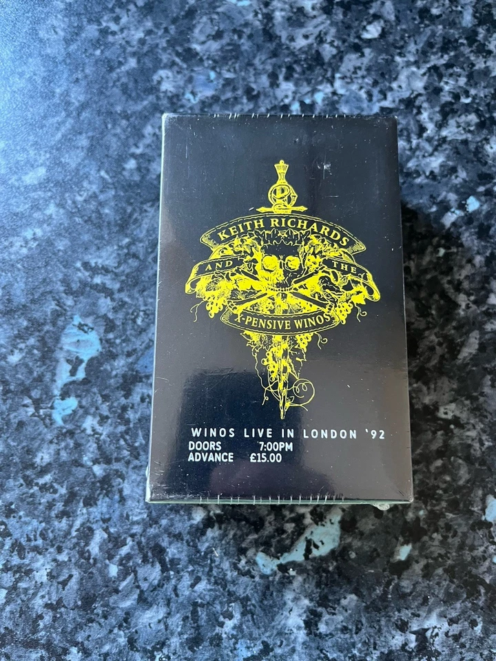 Keith Richards Main Offender / Winos Live In London '92 Double Cassette Tape NEW - Image 1 of 4