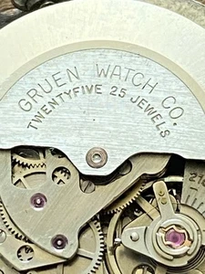 Gruen Watch Company Co Condor 115 Movement PUW 1561 Automatic 25 Jewels Cal - Picture 1 of 15