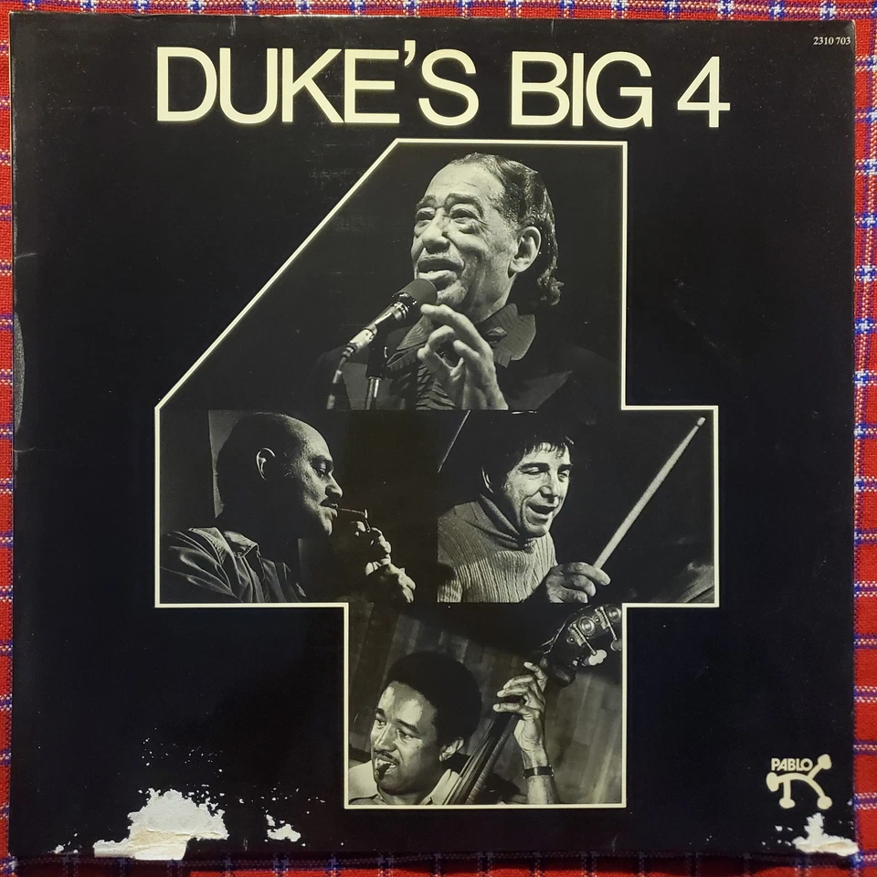 Duke Ellington Quartet – Duke's Big 4 - Brown/Pass/Bellson -1974 Germany - EX/VG - Image 1 of 4
