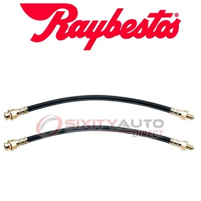 2 pc Raybestos Front Brake Hydraulic Hose for 1965-1966 Ford Ranchero - bf Foto 1 de 4