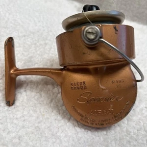 Carrete de pesca vintage Spinster Airex Mark VI Bache Brown con instrucciones originales - Imagen 1 de 10