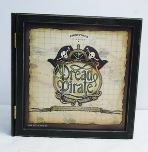 DREAD PIRATE Board Game Wooden Bookshelf Edition 100% COMPLETE - Picture 1 of 17