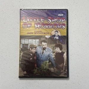 Little Shop of Horrors Starring Jack Nicholson on DVD - NEW Sealed - Foto 1 di 7