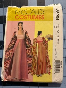 McCalls M5264 Costume Pattern Princess Gown Flowing Sleeves UNCUT - Picture 1 of 2