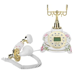 British Line Retro Dial Telephone Vintage Antique Telephone Landl CB - Afbeelding 1 van 18
