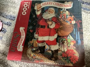 Frohe Weihnachten Puzzle Springbock 1000 Teile gebraucht - Bild 1 von 4