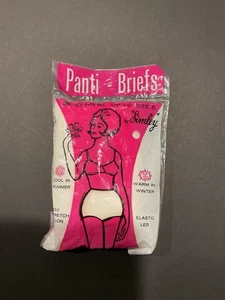 Slip Simley Panti 100% nylon elasticizzato slip mutandine OSFA USA NUOVO CON SCATOLA bianco - Foto 1 di 5