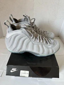 NEW Nike Air Foamposite One PRM 'Wolf Grey' 575420-007 Men's Size 10.5 W/ BOX - Picture 1 of 13