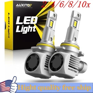 HB4 9006 LED Combo Headlight Kit bulb 6000K Cool White COB High Low Light 2/4X - Picture 1 of 20