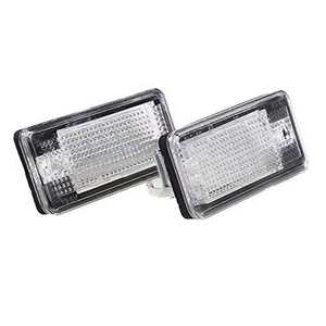 18 LED License Plate Light Lamp For Audi A3 S3 A4 S4 A6 C6 A8 S8 Q7 Error Free B - Picture 1 of 13
