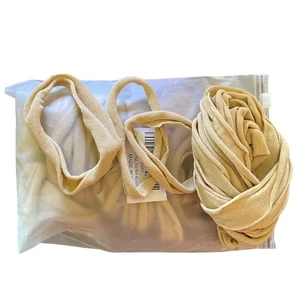 Nylon Hair Bands or Headbands 60 Tan Super Stretchy  - Picture 1 of 2