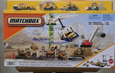 Matchbox Action Drivers Swing & Build Construction Yard - New / Sealed In Box - Image 1 of 4