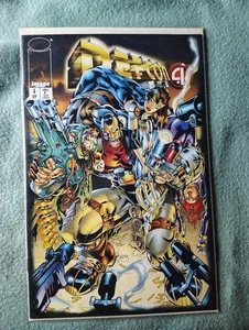 1994 Image DefCon 4 #4 Sep finale, sci-fi strike team, wraparound action art - Picture 1 of 1