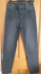 womens grey jeans 10 - Picture 1 of 2