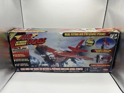 NEW 2000 Air Hogs Air Pressure Engines Liberator Plane Spin Master Vtg - Image 1 of 2