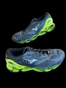 Mizuno Wave Prophecy 2 Running Athletic Shoes Black Yellow Men's Size 12.5 EXCEL - Picture 1 of 9