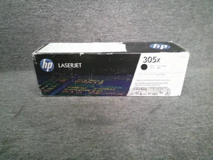 CE410X 305X Nowy oryginalny czarny wkład drukarski HP o wysokiej wydajności - Zdjęcie 1 z 2