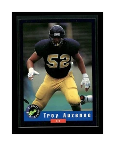 1992 Classic Draft Picks Troy Auzenne #74 Rookie RC FOOTBALL - Picture 1 of 2