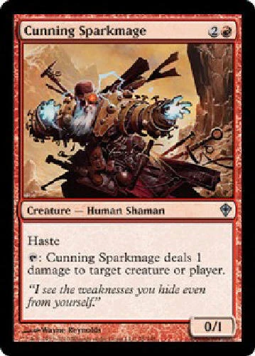 CUNNING SPARKMAGE X4 4 4X Worldwake MTG Magic the Gathering Cards DJMagic - Image 1 of 1