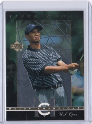 2003 Upper Deck Major Champions US Open  Tiger Woods #MC-34 PGA - Image 1 of 2