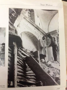 RIPRODUZIONE FOTO ALINARI CHIESA SANT'ANNA DOPO BOMBARDAMENTO 12X18 cm 1943 (5) - Imagen 1 de 1