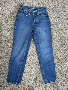 old navy high rise og straight jeans Size 0 - Picture 1 of 9