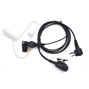 Police Headset Earpiece Earphone Mic for Motorola CP88 CP040 CP100 CP125 DP1400 - Picture 1 of 11