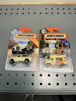 Matchbox  Lot Of 2 Willy’s Truck Ice Cream King Sealed - Image 1 of 4