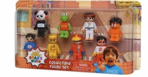 Ryans World 8 Piece Collectible Figure Set 2.25" Tall Characters Ryan's World - Picture 1 of 9