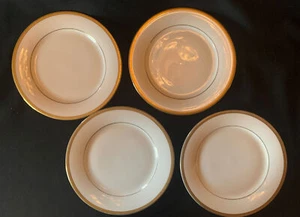 Charter Club Grand Buffet Classic Gold Set of 4 Luncheon/Salad Plates 9.5” - Picture 1 of 8