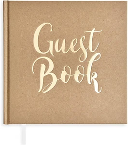 Plantvibes Edles Gästebuch, 72 Seiten, Hardcover, Hochwertiges Papier, Vintage - Bild 1 von 12