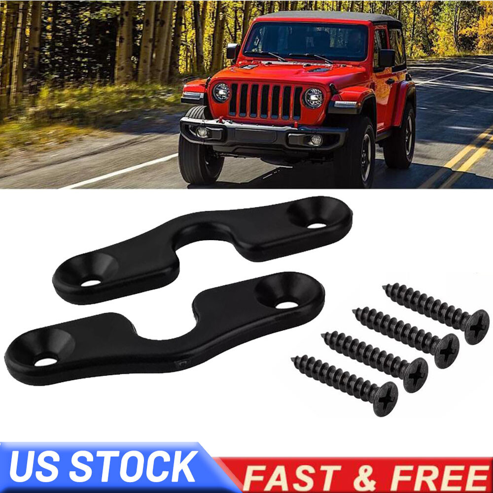 Sun Visor Clip Repair Kit For Jeep Wrangler JK JL Gladiator JT - View #7